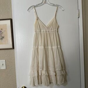 Juicy Couture white babydoll dress
